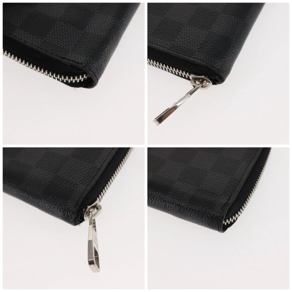 LOUIS VUITTON Damier Graphite Zippy Wallet Vertical - Picture 15 of 15